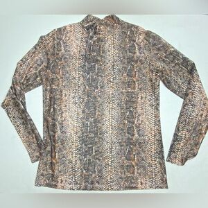 Only SNAKE SKIN PRINT Long Sleeve, M Summer Sale